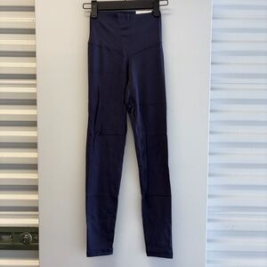 NWT Aerie Chill Play Move 7/8 Leggings Navy Size XS